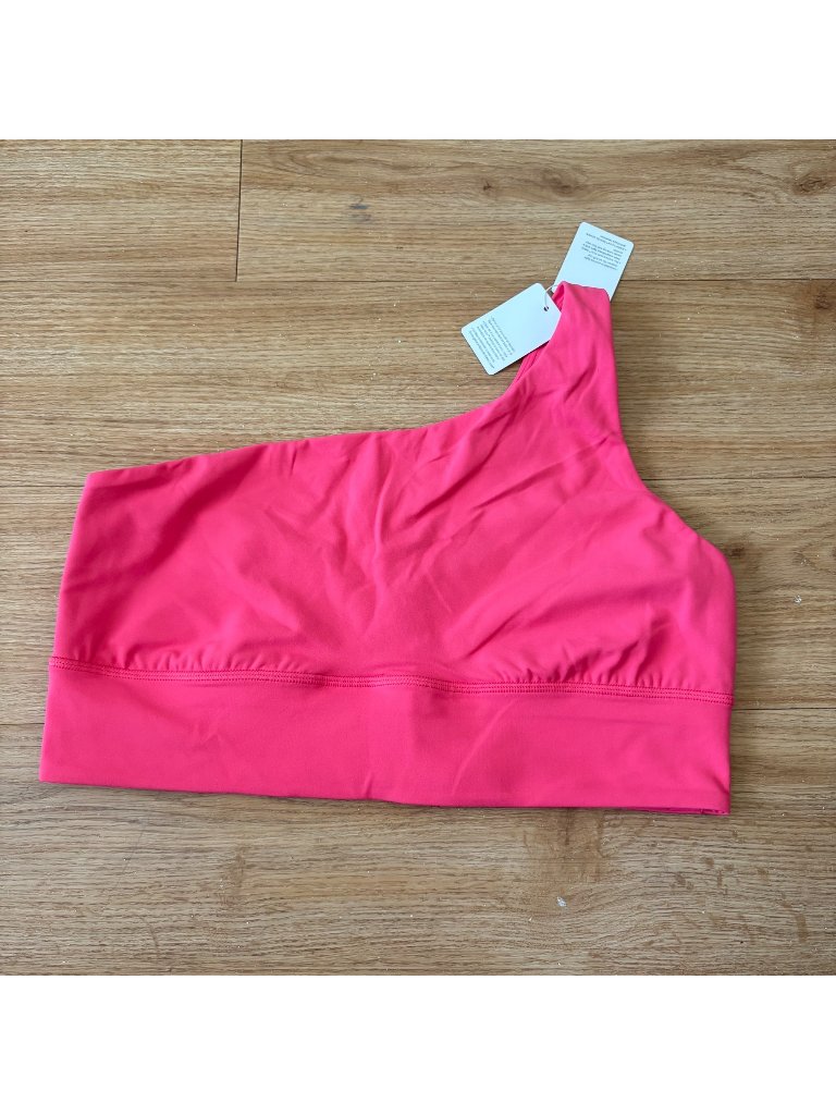 Lululemon Athletic Align Asymmetrical Sports Bra A/B Lip Gloss Nwt Size 14